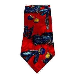 Vintage Christmas Silky Tie